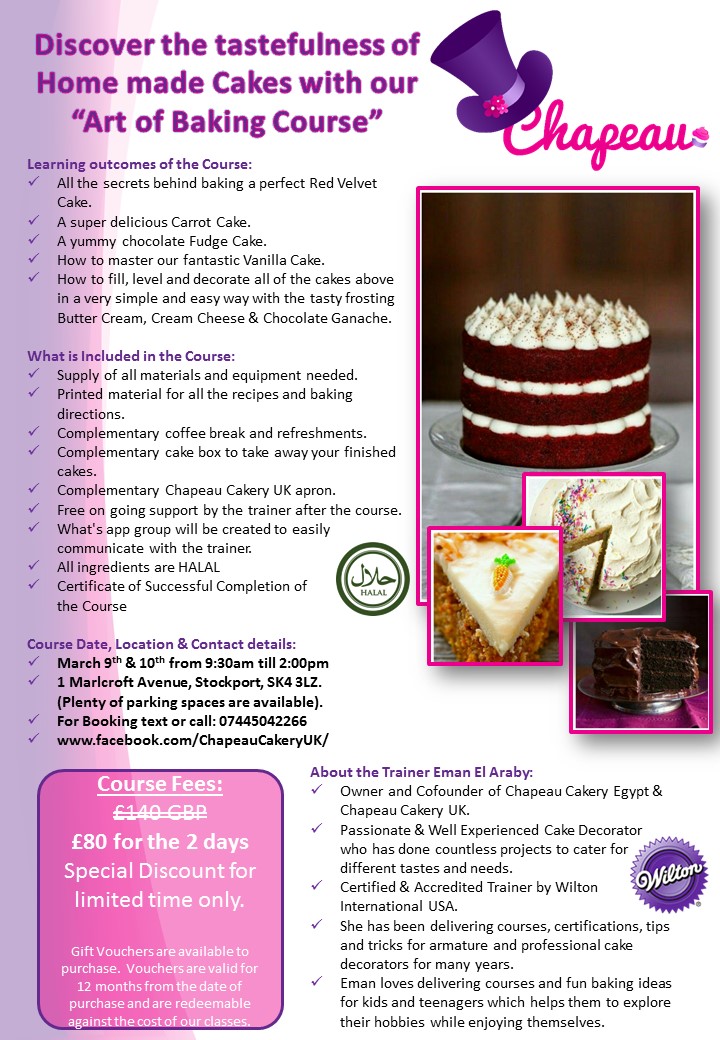 Art of Baking Course