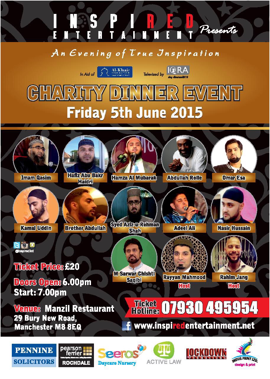 Charity Dinner Event