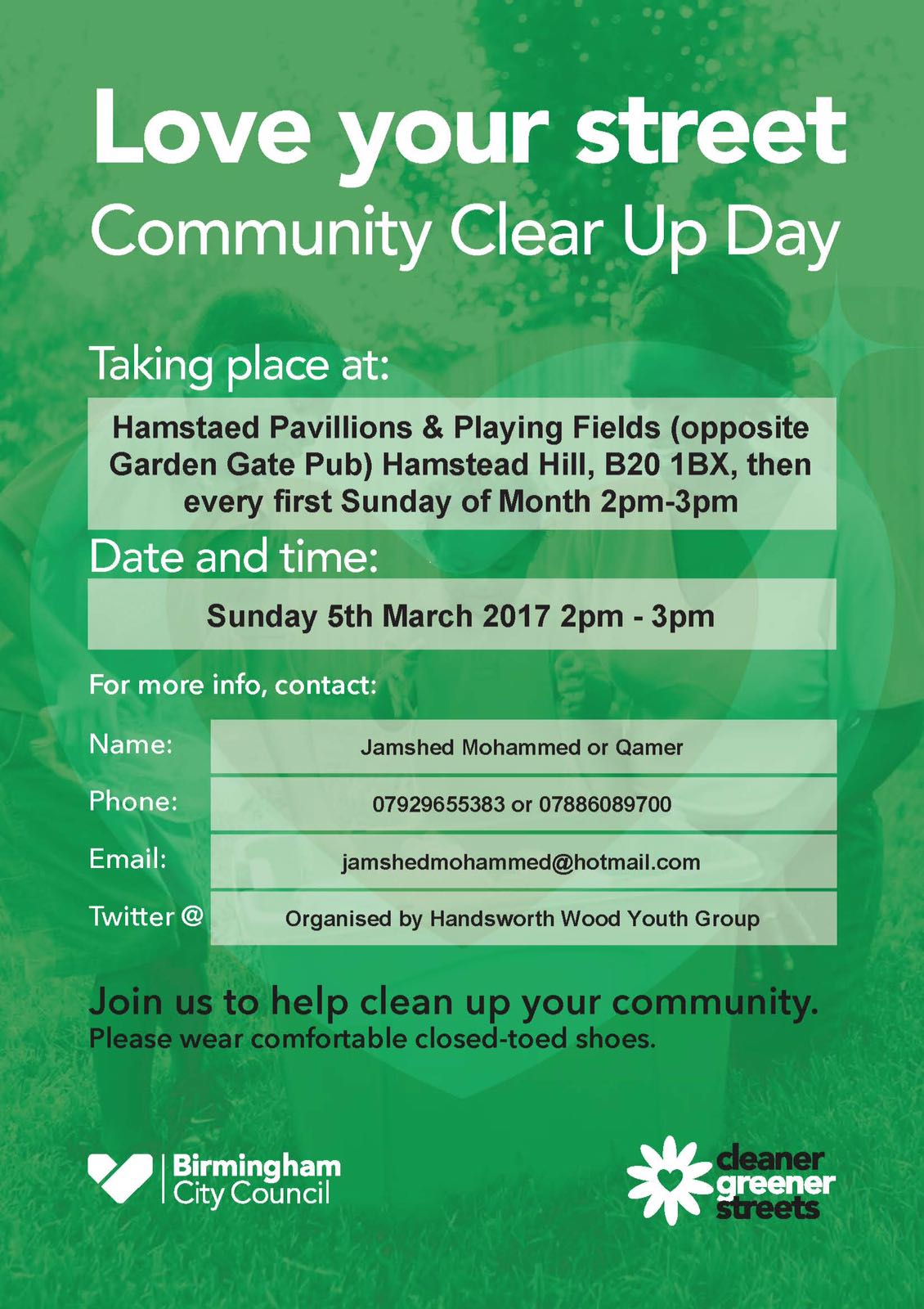 Community clear up day