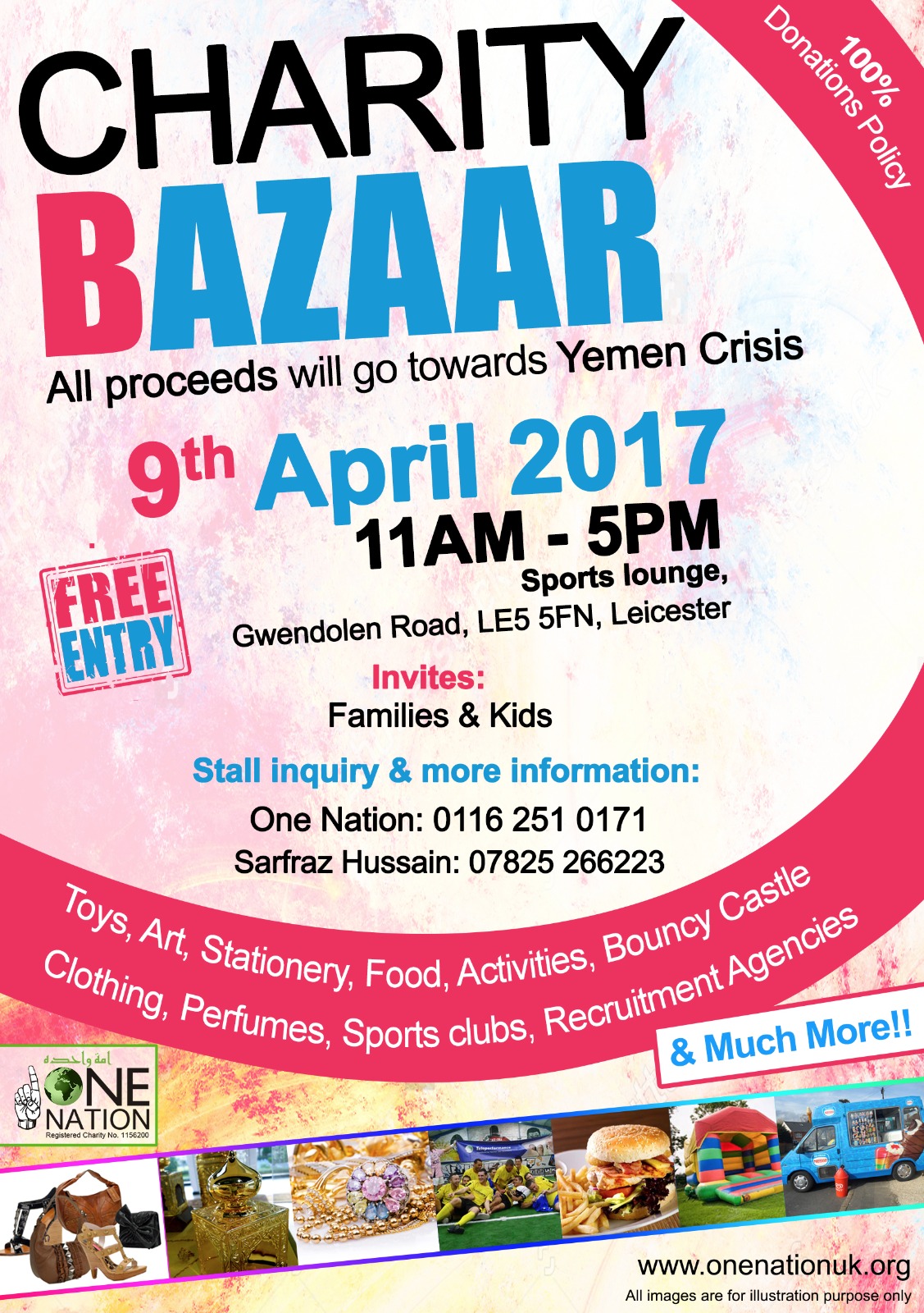 Yemen appeal Charity bazaar