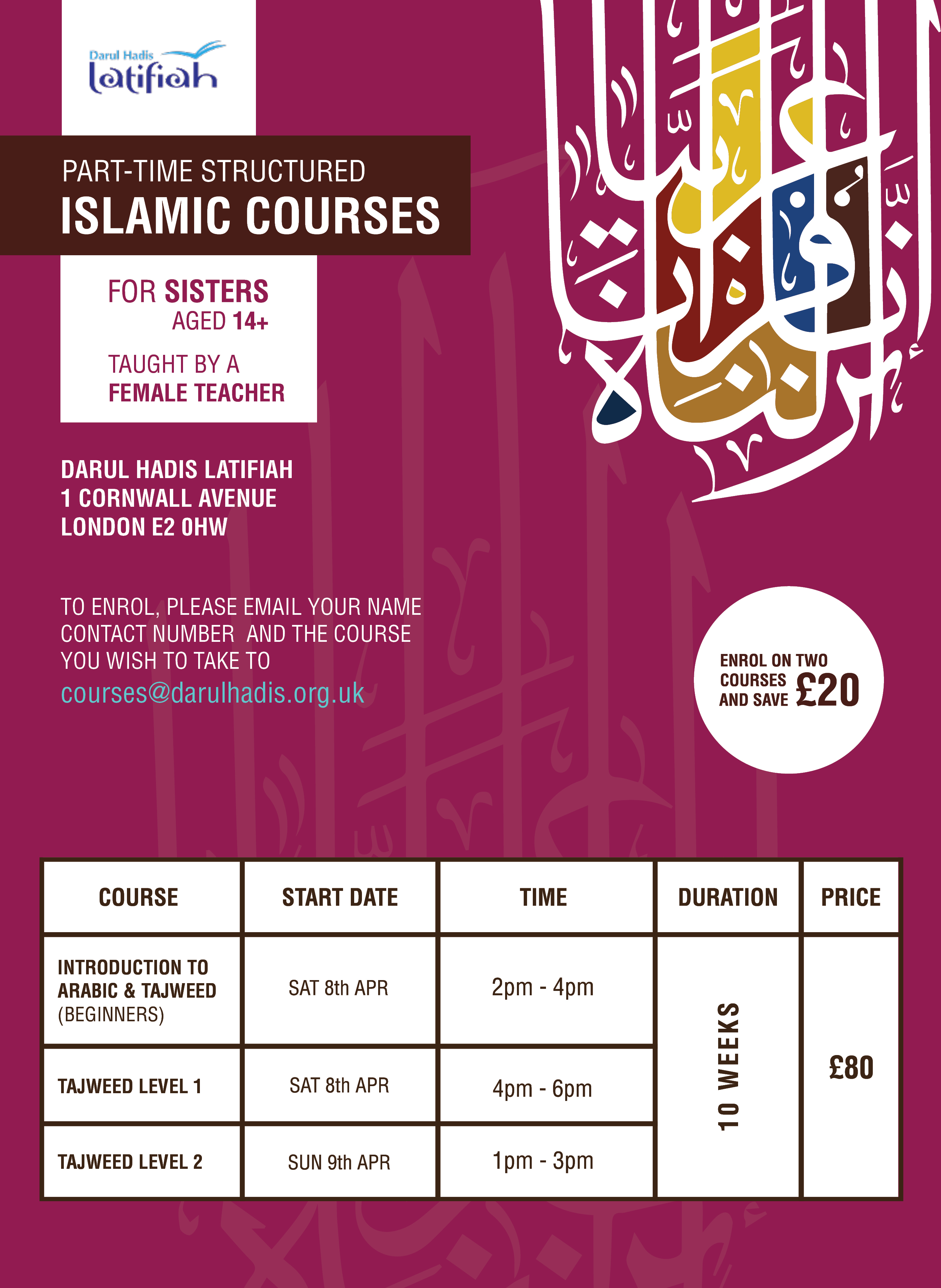 Essential Islamic Studies Courses for Sisters