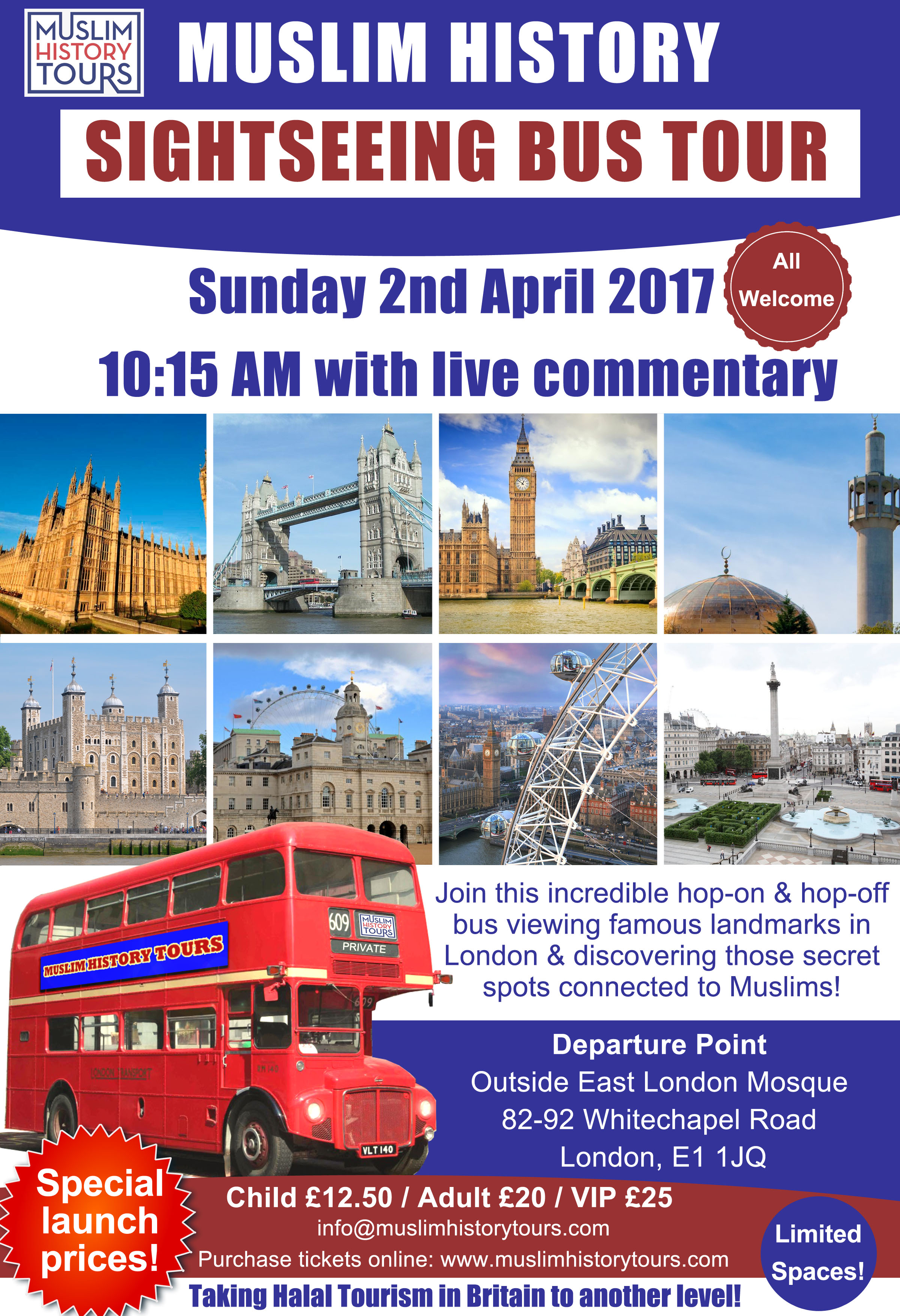 Muslim History Sightseeing Bus Tour