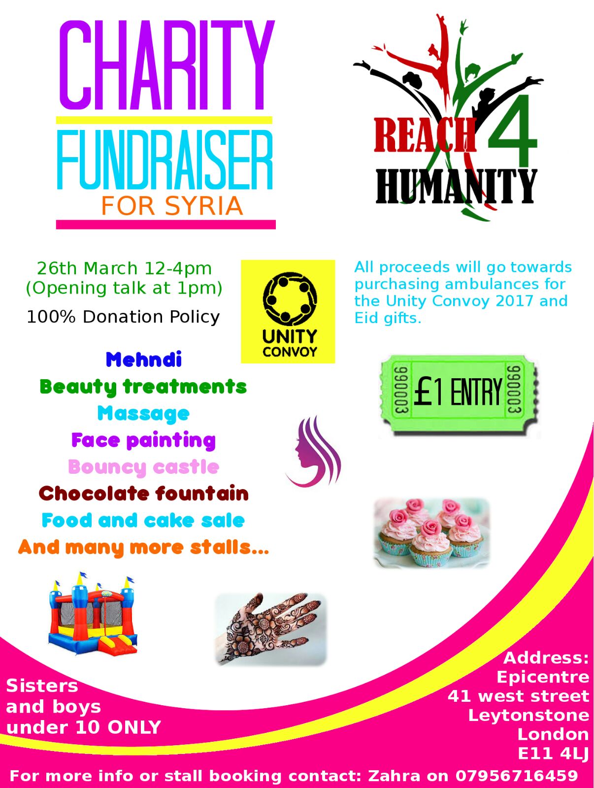 CHARITY FUNDRAISER FOR SYRIA