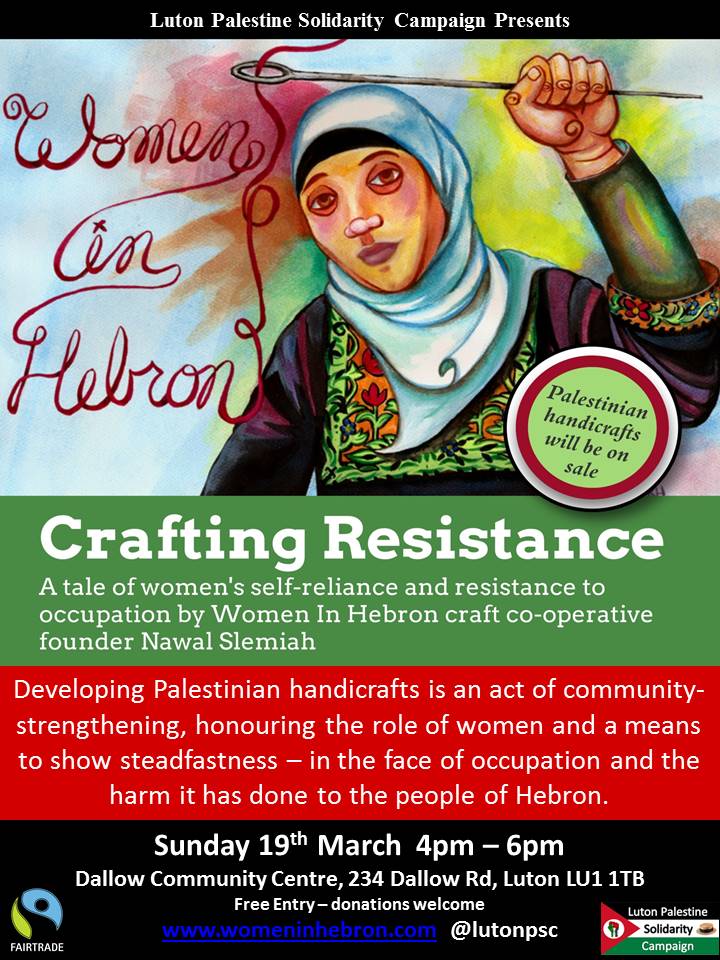 Crafting Resistance: Women in Hebron