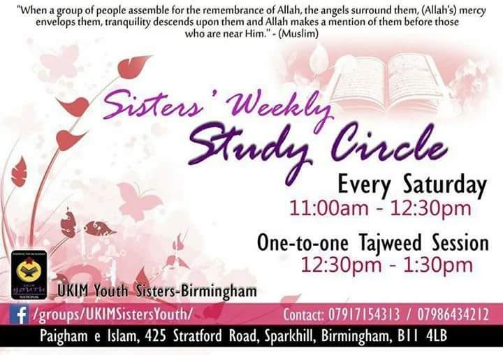 Sisters Study Circle