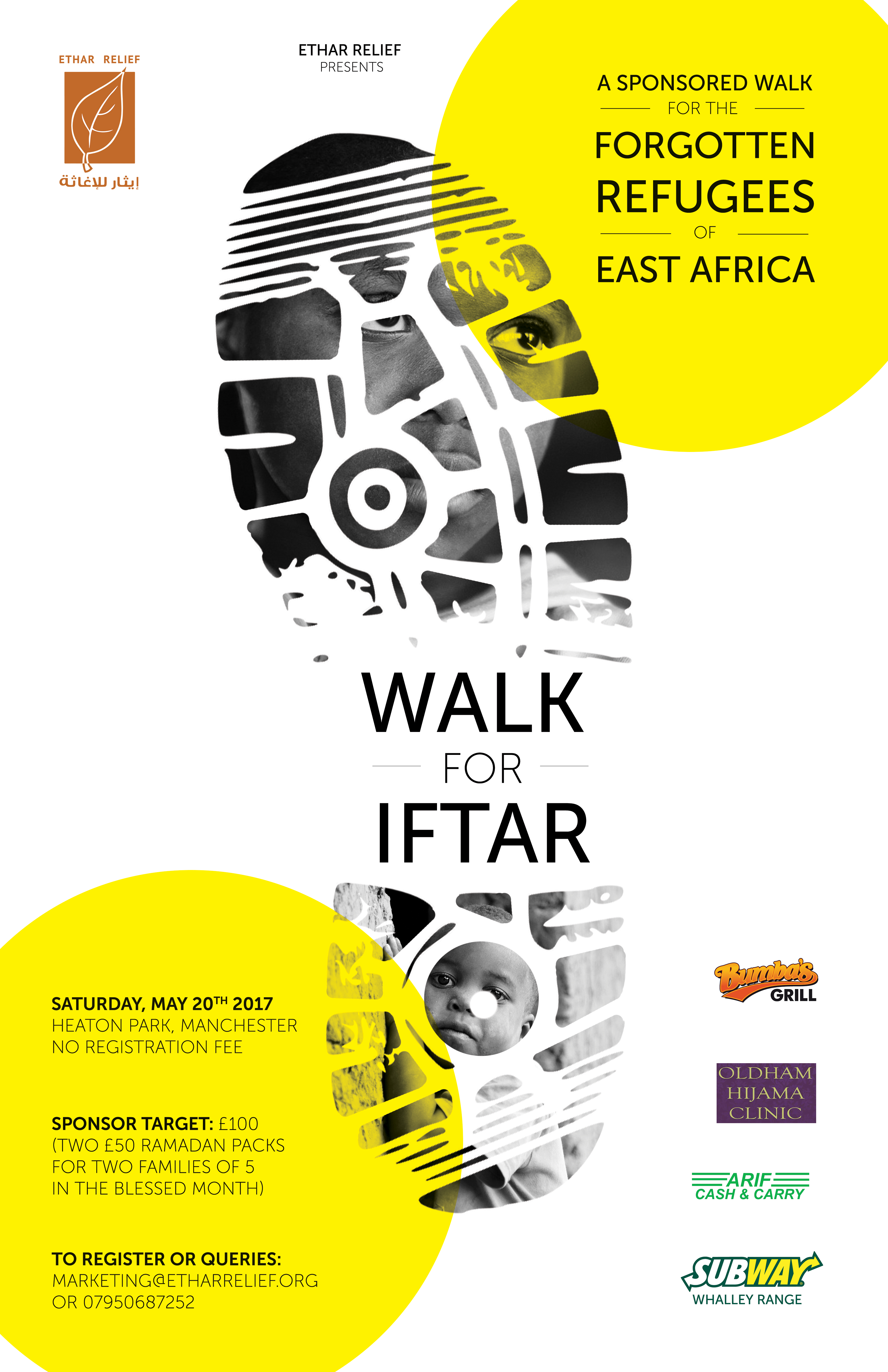 A sponsored walk for the forgotten refugees of East Africa!