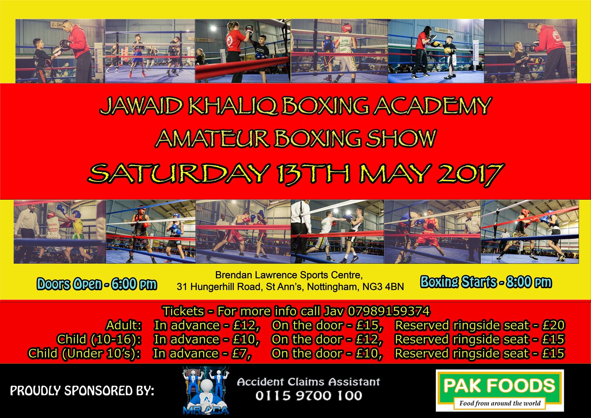 Jawaid khaliq boxing show
