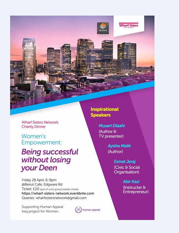 Wharf Sisters Network Charity Dinner