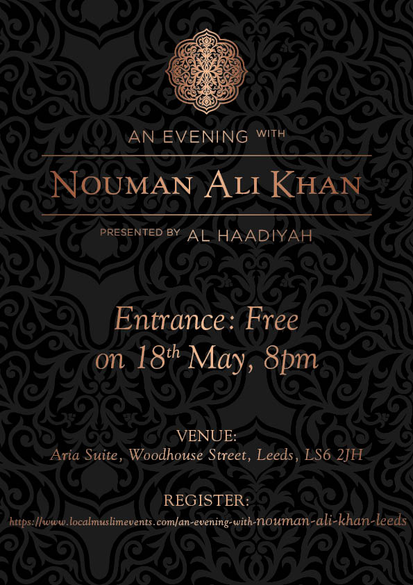 An evening with Nouman Ali Khan