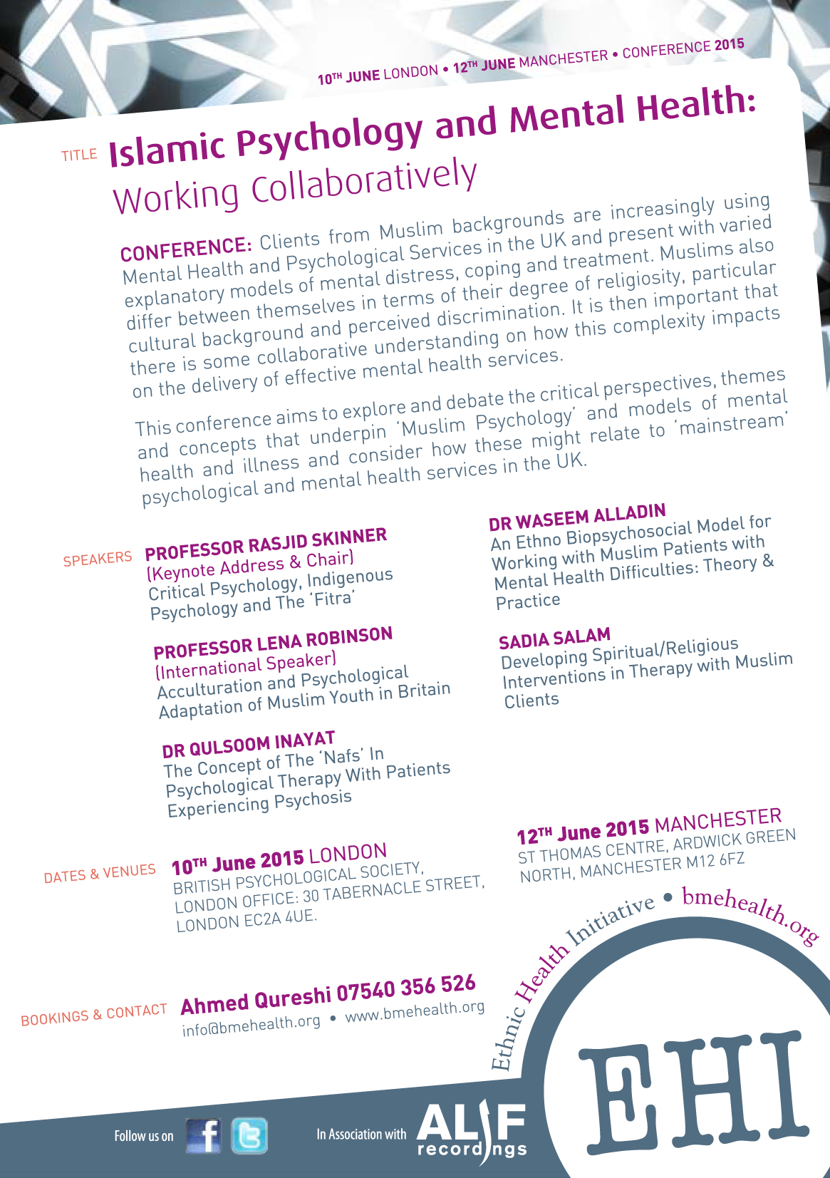 Islamic Psychology and Mental Health