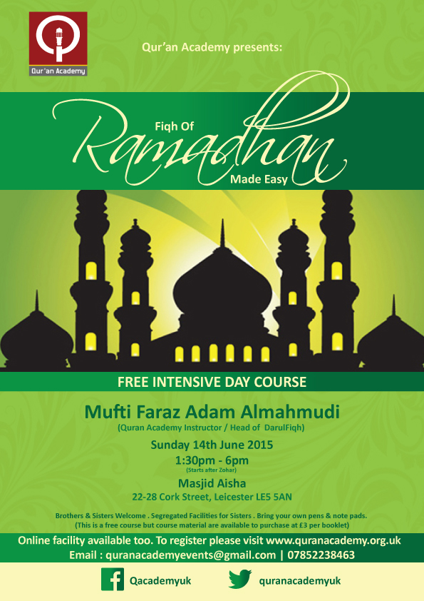 Fiqh of Ramadhan Made Easy