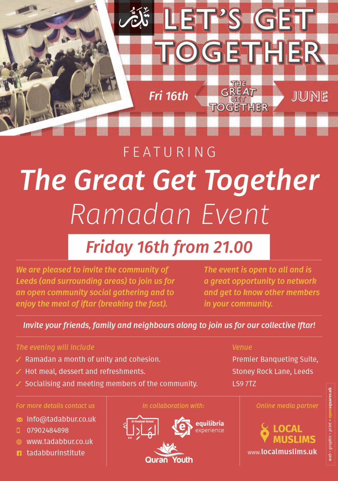 The Great Get Together - Collective Iftar Ramadan Event