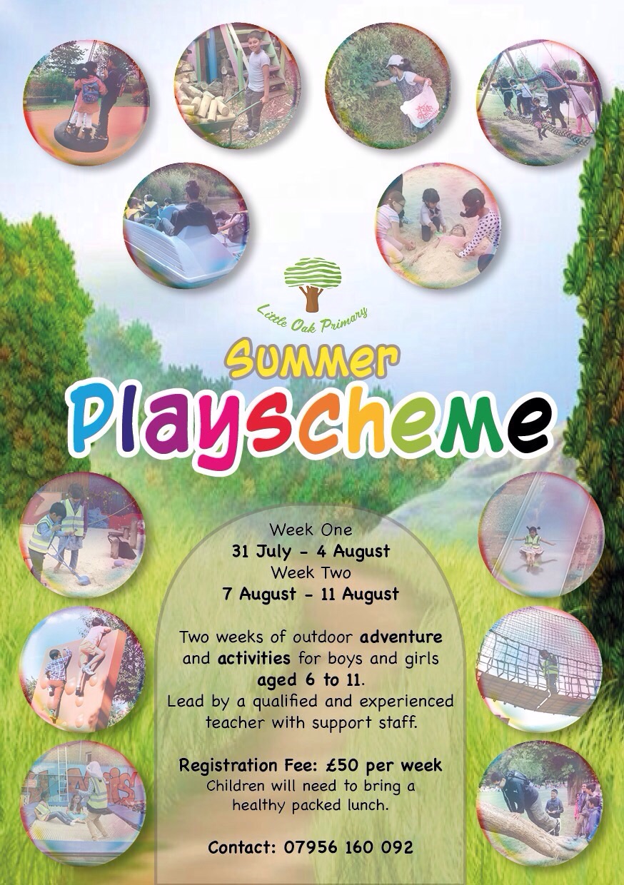 Little oak summer Playscheme