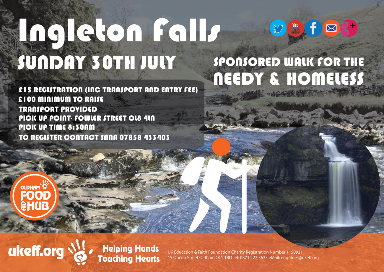 Sponsored Walk for the Needy and Homeless