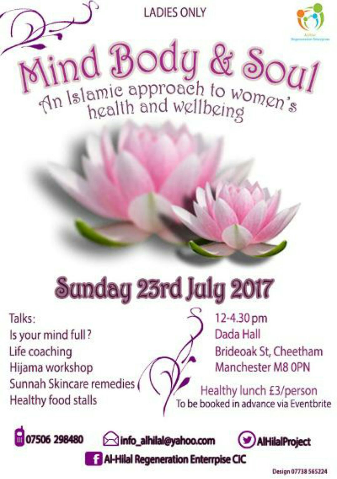 Mind Body & Soul Health Seminar