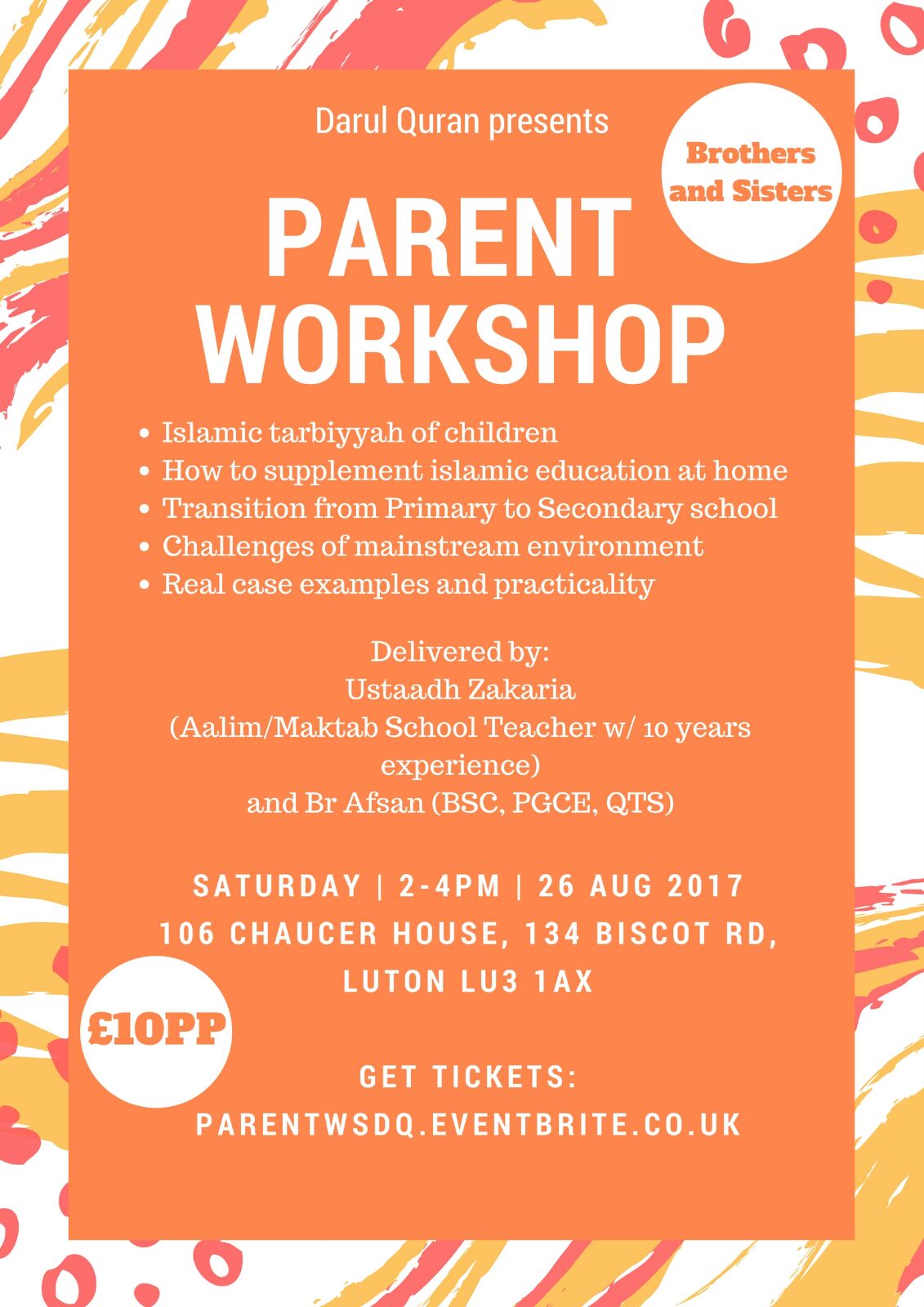 Muslim Parents Workshop