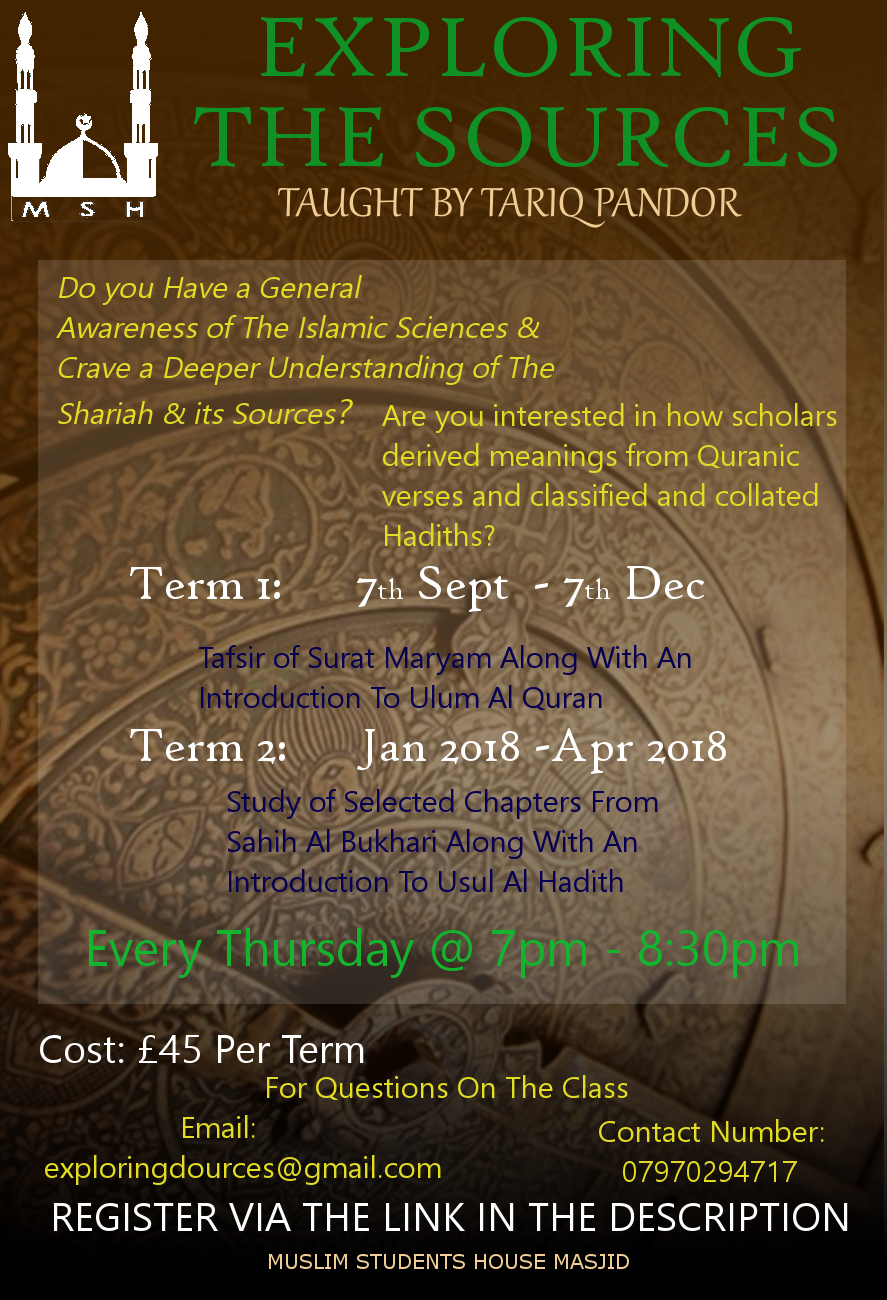 Exploring the Sources