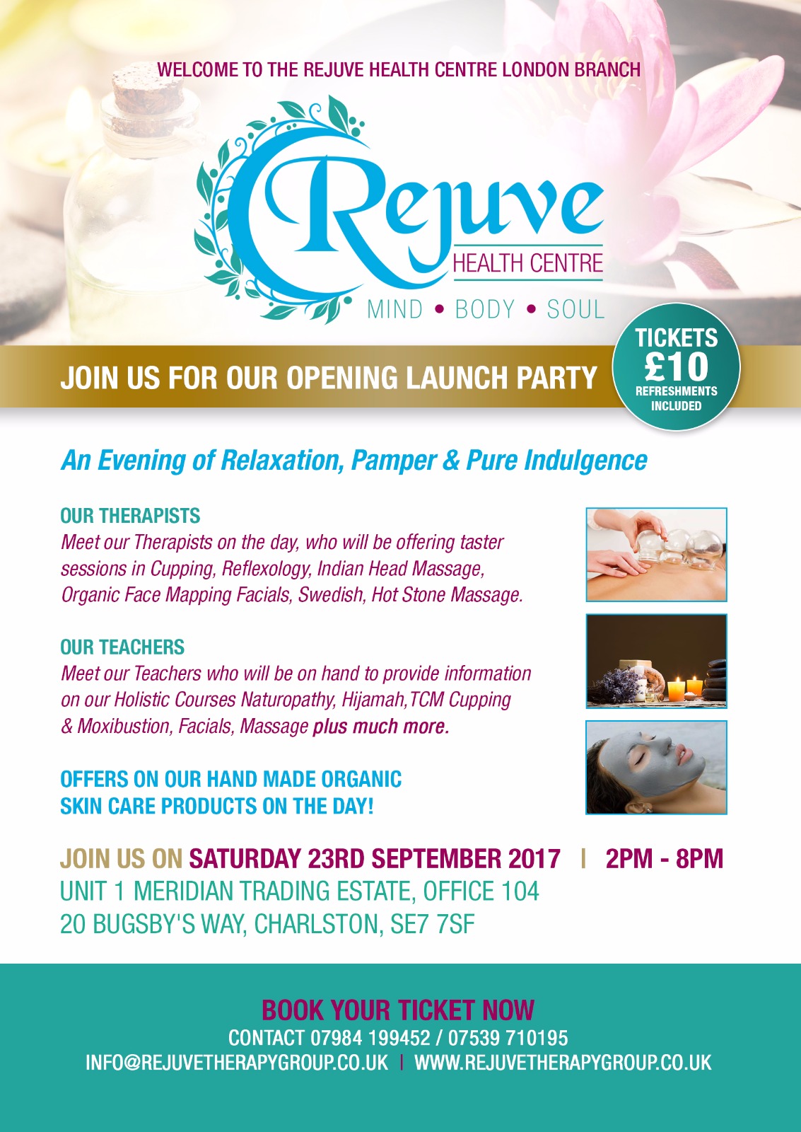 Rejuve Health Centre, Opening Launch Party