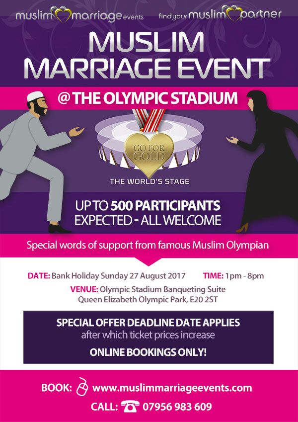 Muslim marriage event
