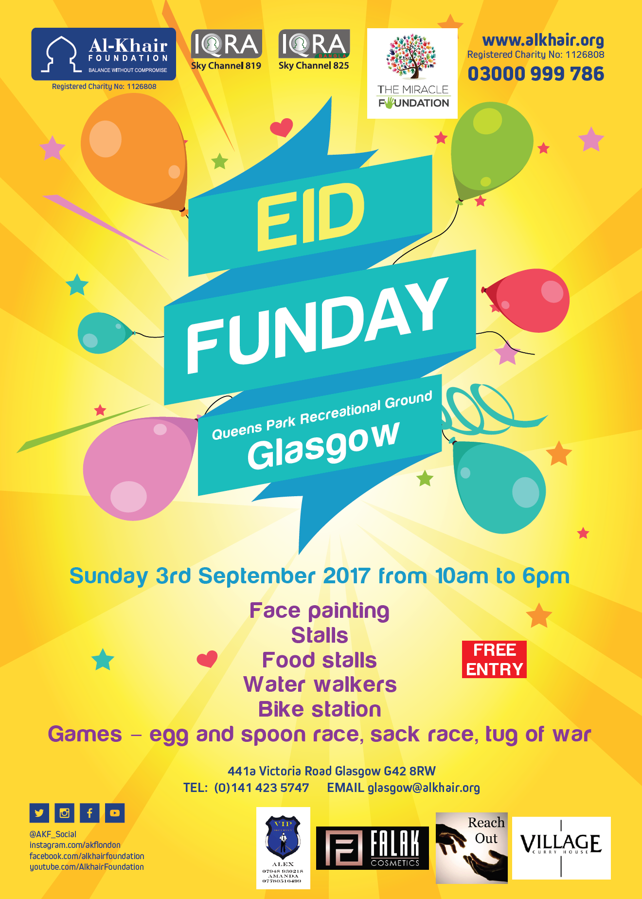 Al-Khair Glasgow Eid Fun day