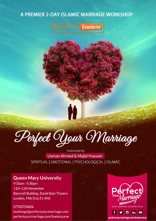 Perfect Your Marriage - 2 Day Practical Marriage Workshop