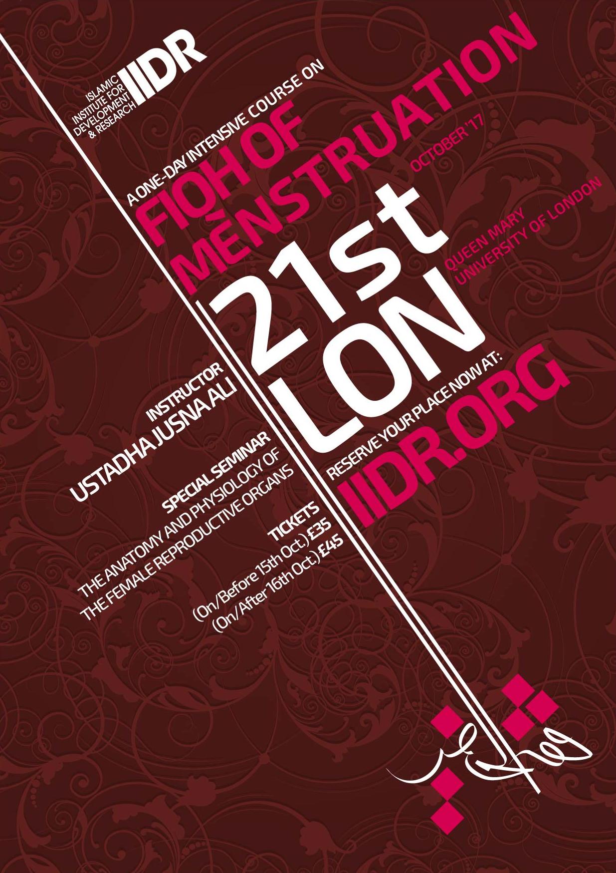 Fiqh of Menstruation