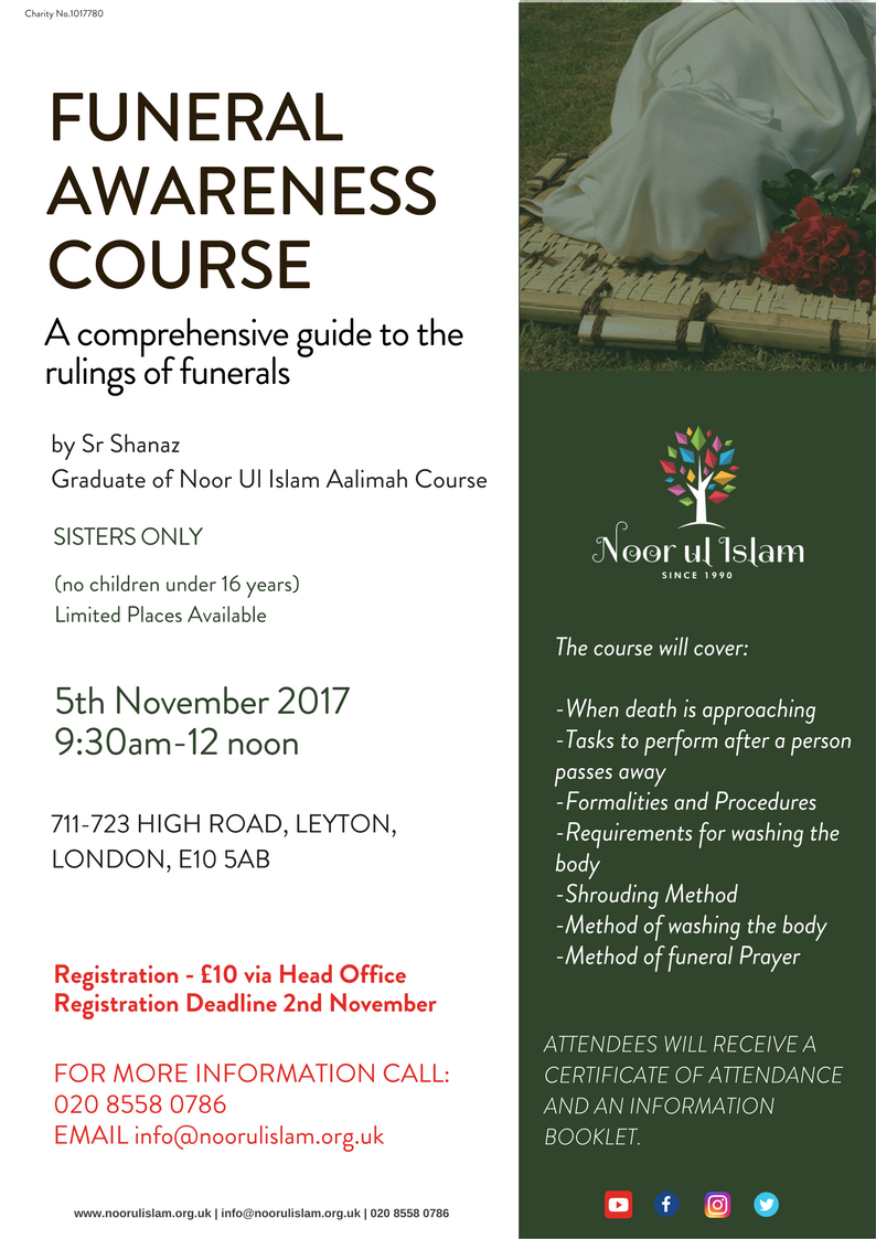 Funeral Awareness Course