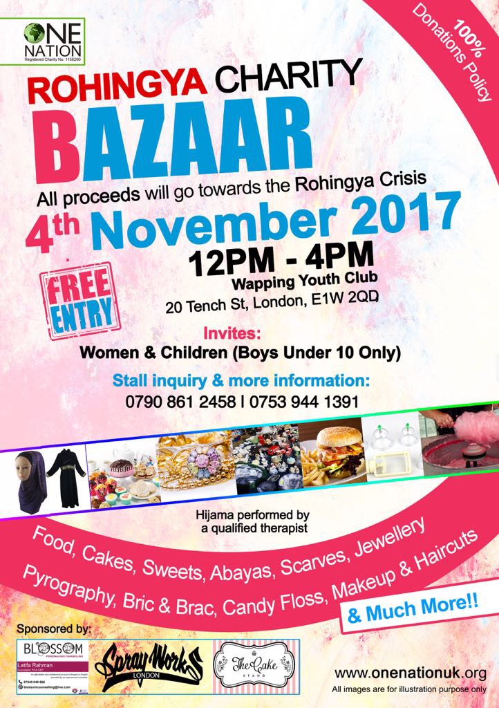 Rohingya Charity Bazaar