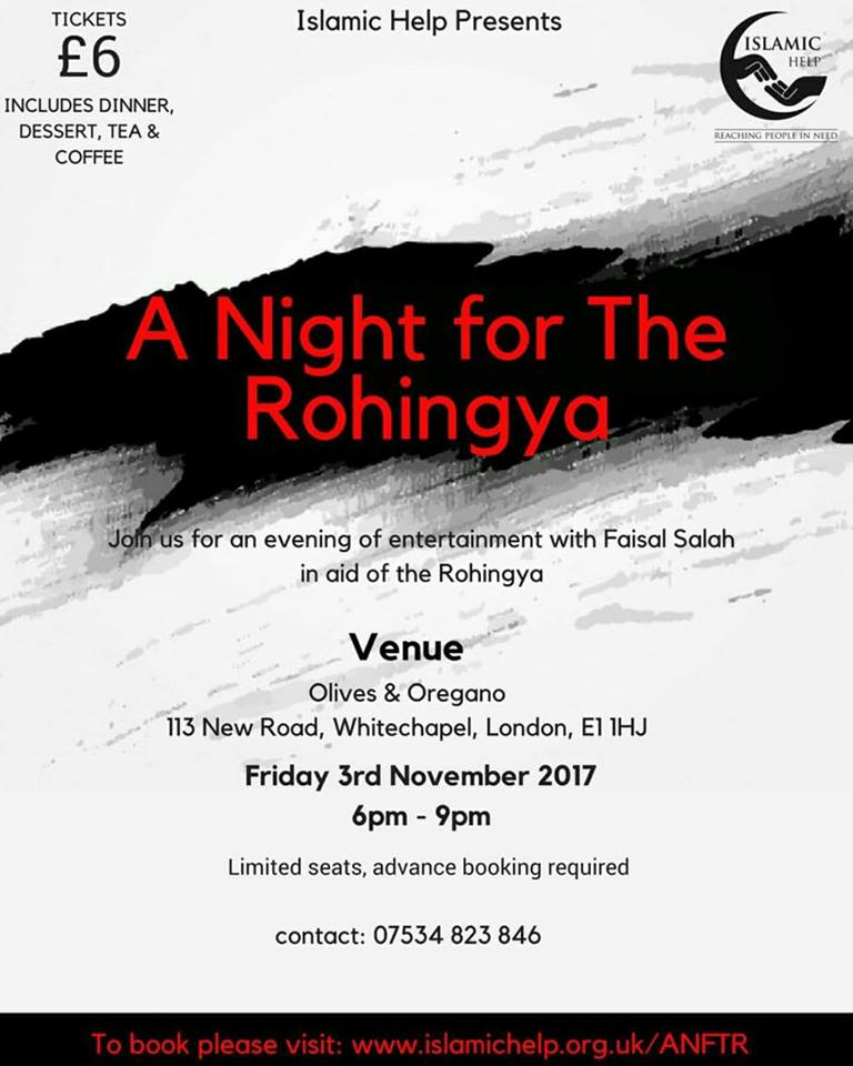 A Night For The Rohingya