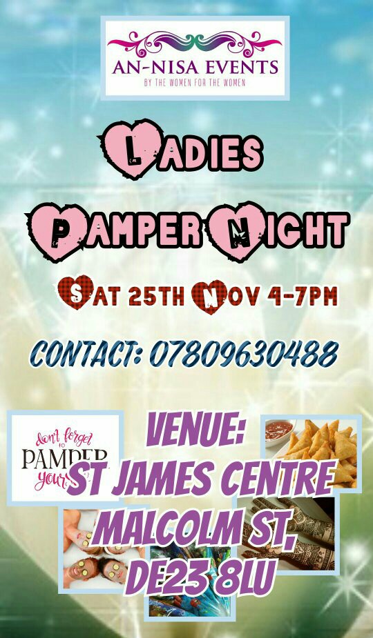 Ladies pamper night