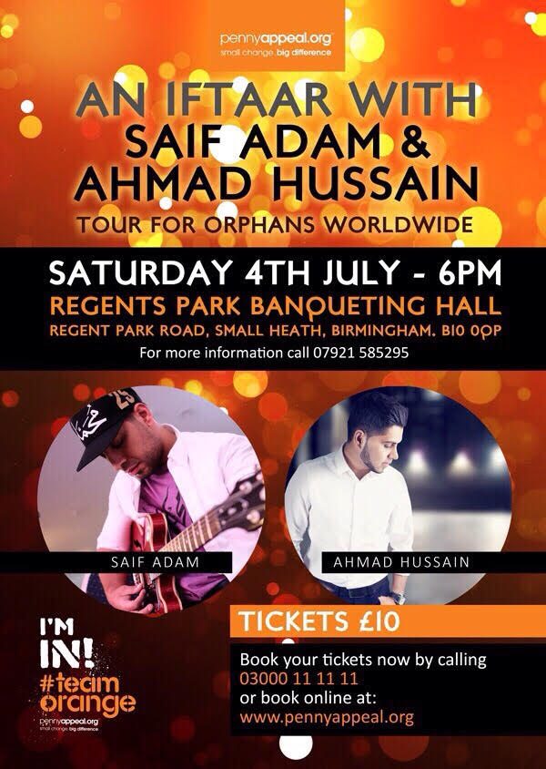 An Iftaar with Saif Adam & Ahmad Hussain