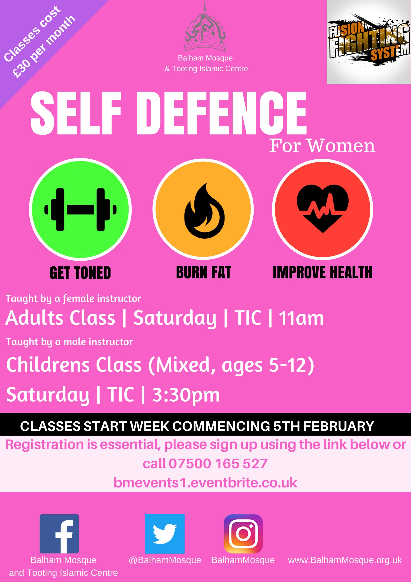 Sisters Martial Arts Classes