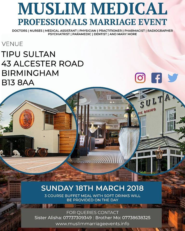 Muslim Medical Professionals Marriage Event