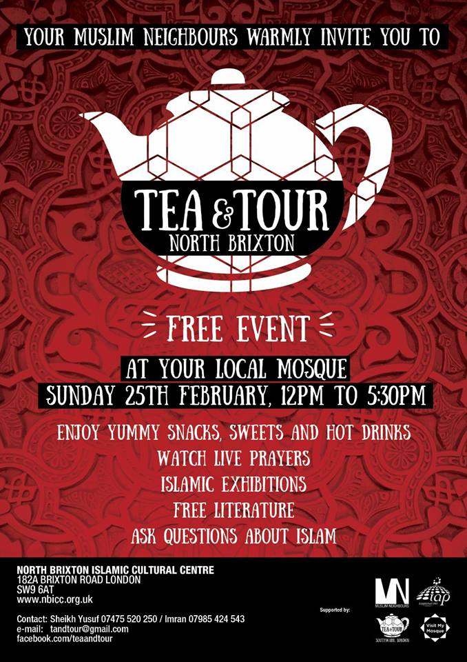 Tea and Tour 2018 - North Brixton Mosque