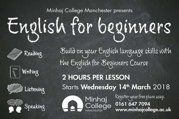 Free English for Beginners Classes