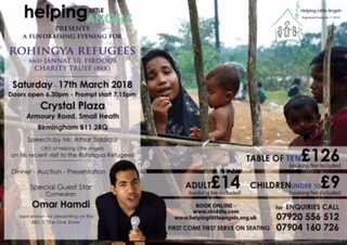 HELPING LITTLE ANGELS DINNER FUNDRAISER