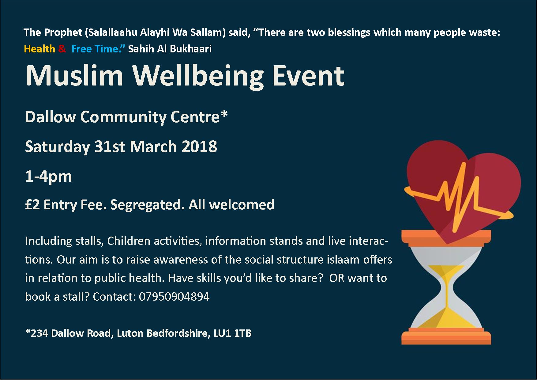 Muslim Wellbeing Event