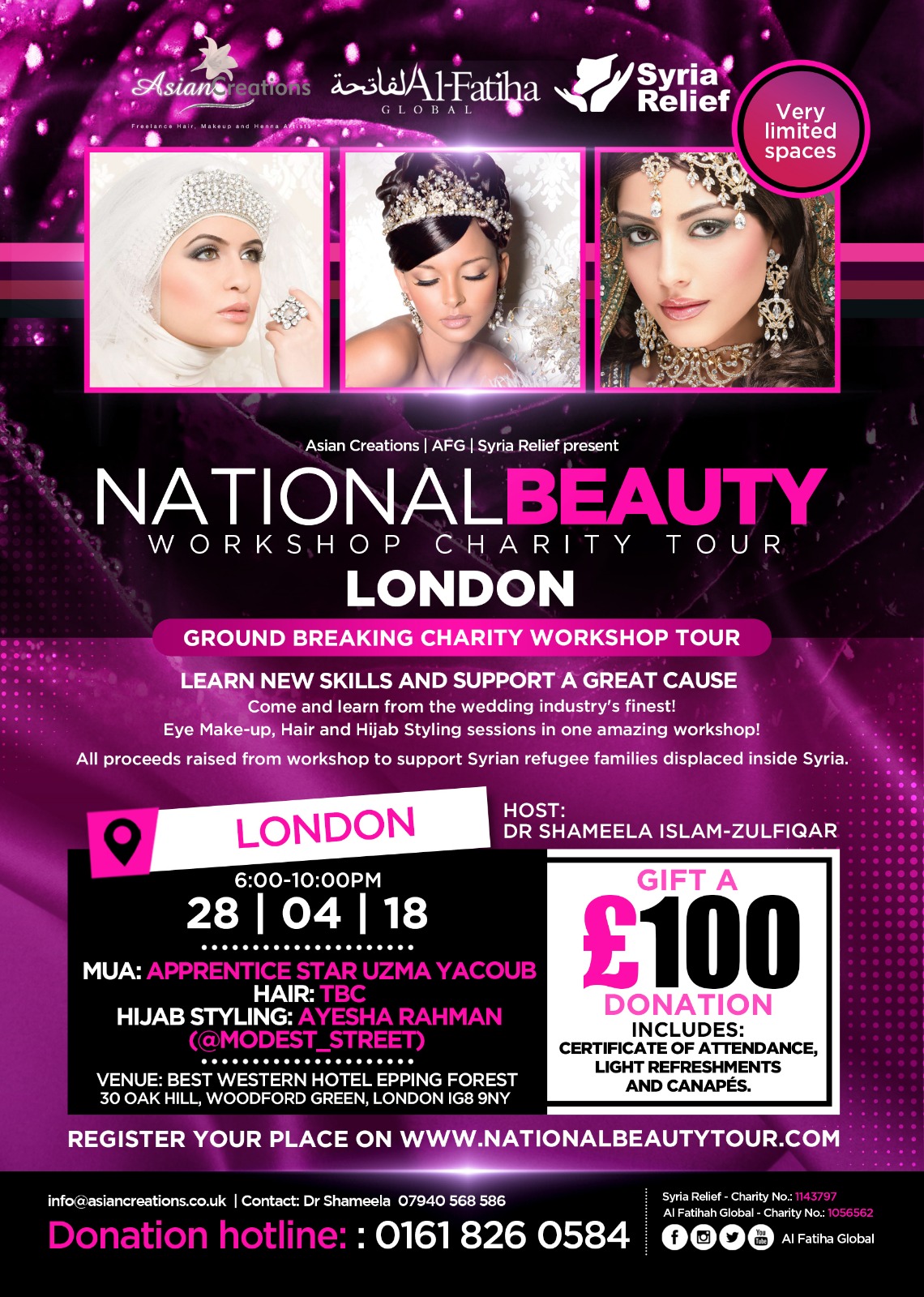 Al Fatiha global national beauty tour 2018
