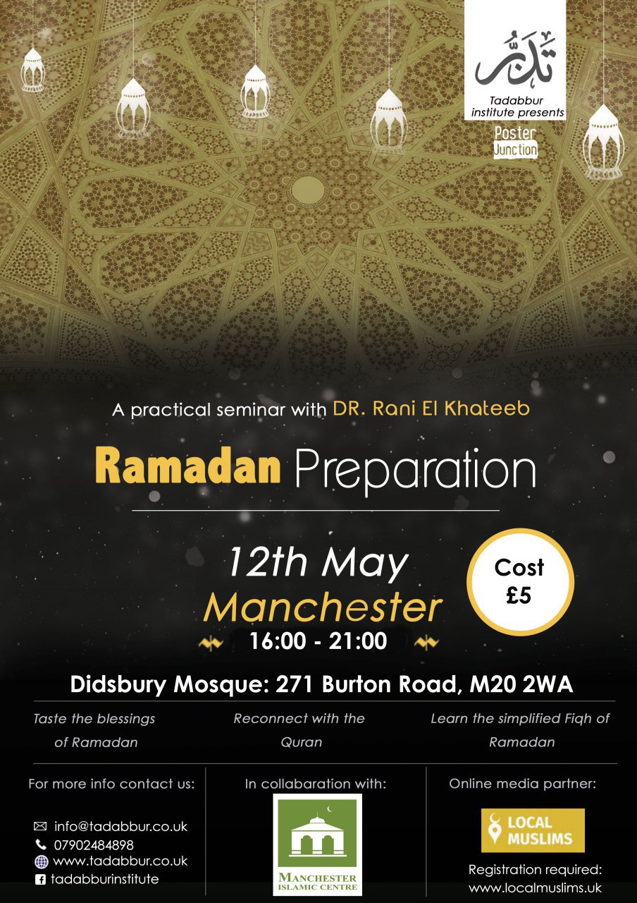 Ramadan Preparation Manchester