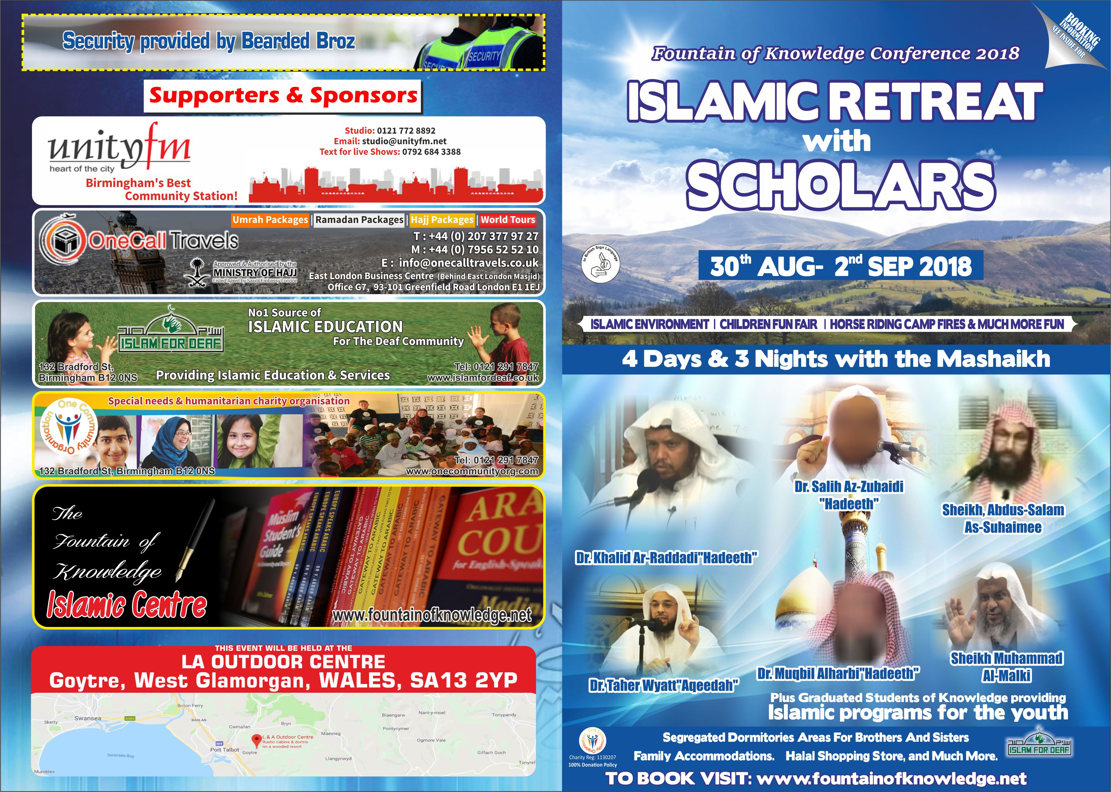 Retreat with the scholars