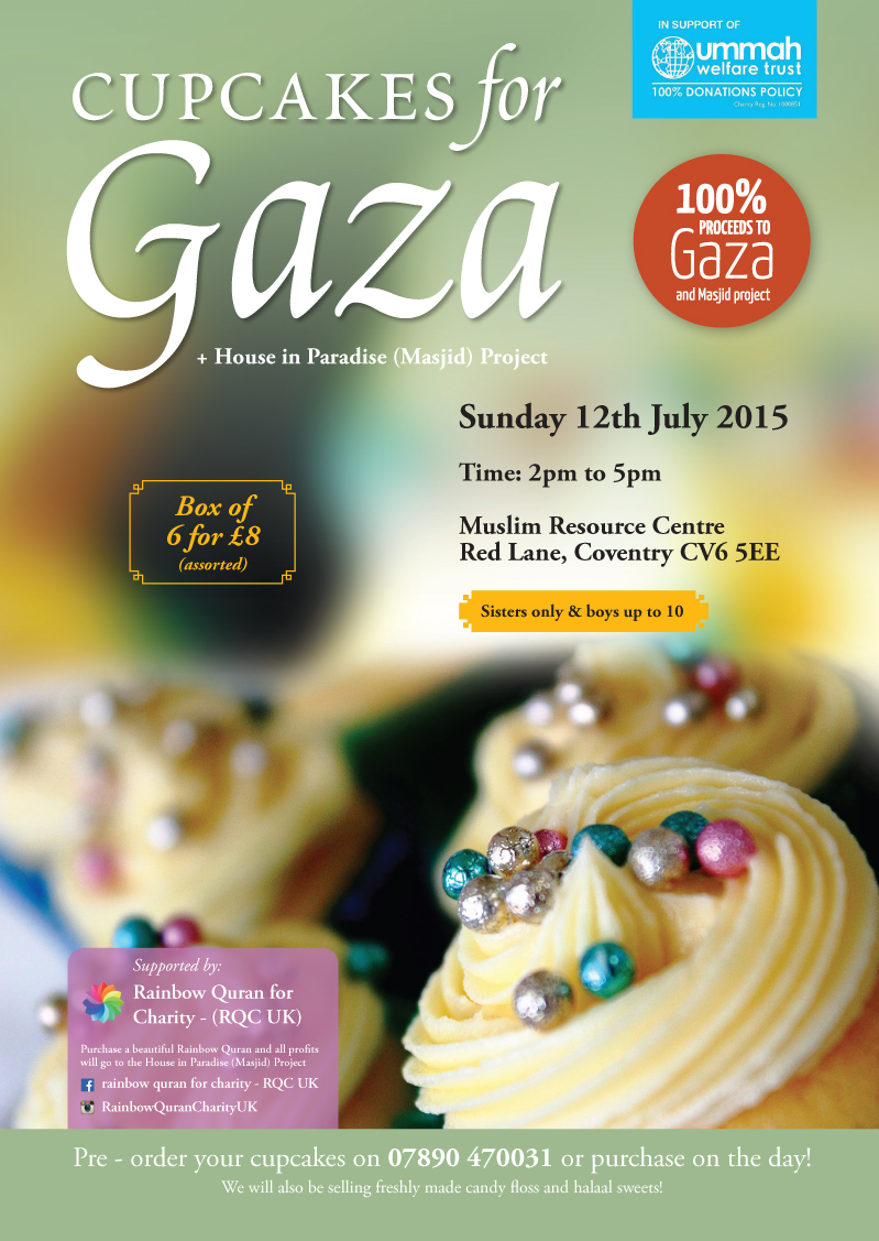 Cupcakes for Gaza