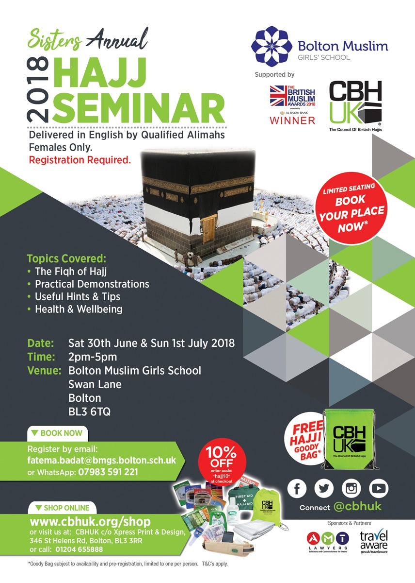 Hajj Seminar 2018 - Sisters Only
