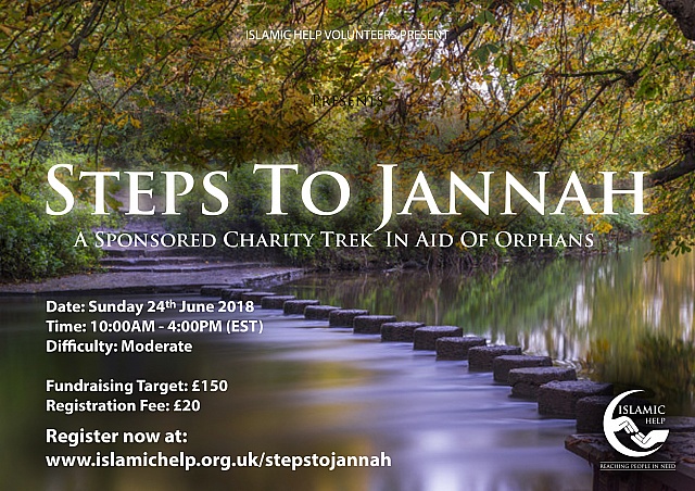 Steps to Jannah - 5k Trek for Orphans