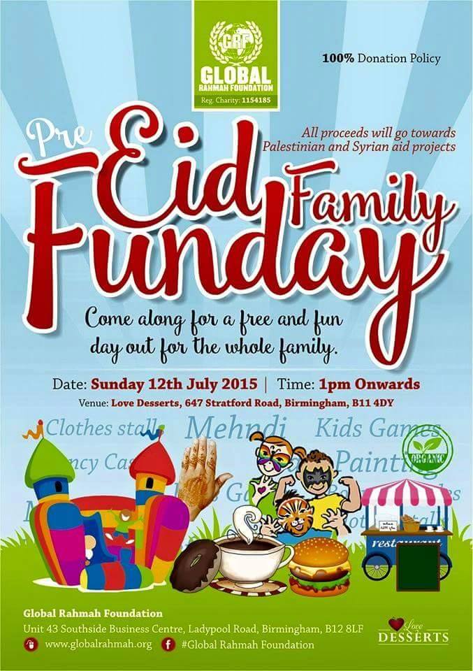 Pre Eid Family Funday