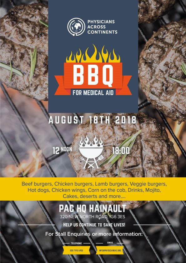 Physicians Across Continents - Summer BBQ