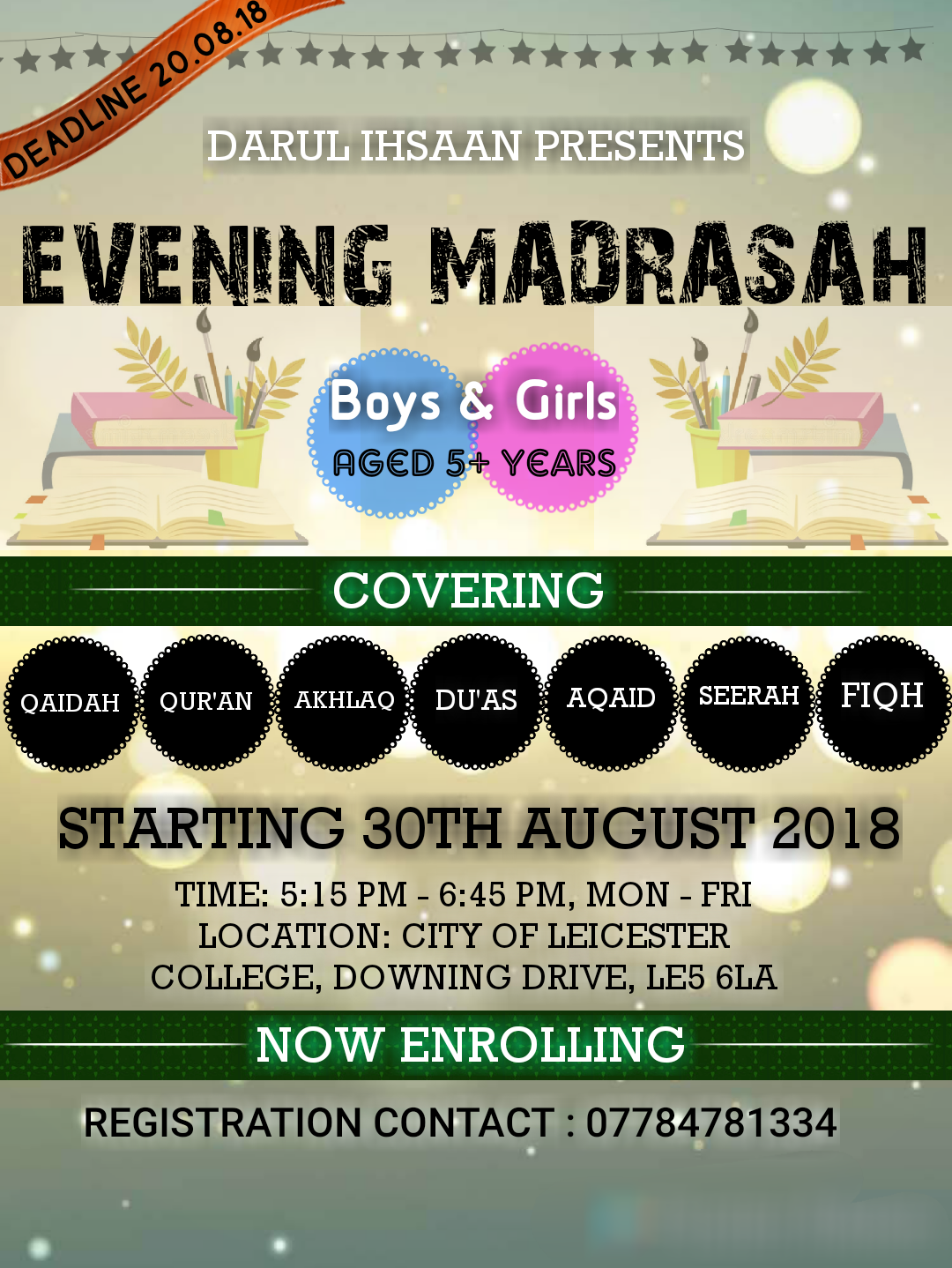 Darul-Ihsaan New Madrasah Opening