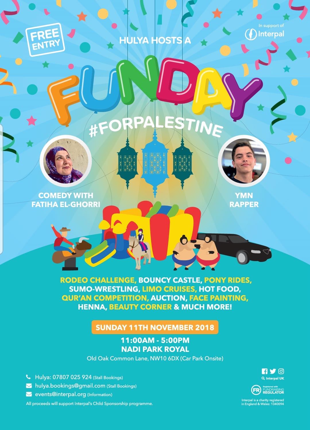Hulya Host a Family Funday #ForPalestine