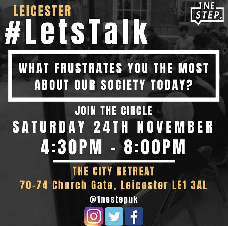 #letsTalk The Circle Discussion Issues in society today