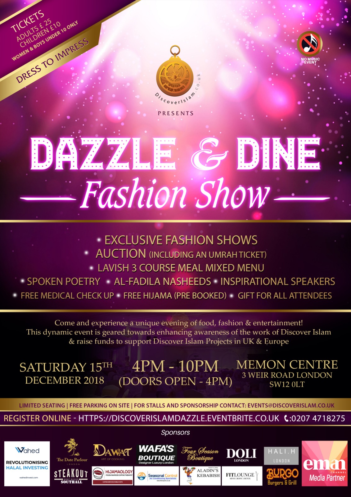 Dazzle & Dine Fashion Show - Sisters Only Event