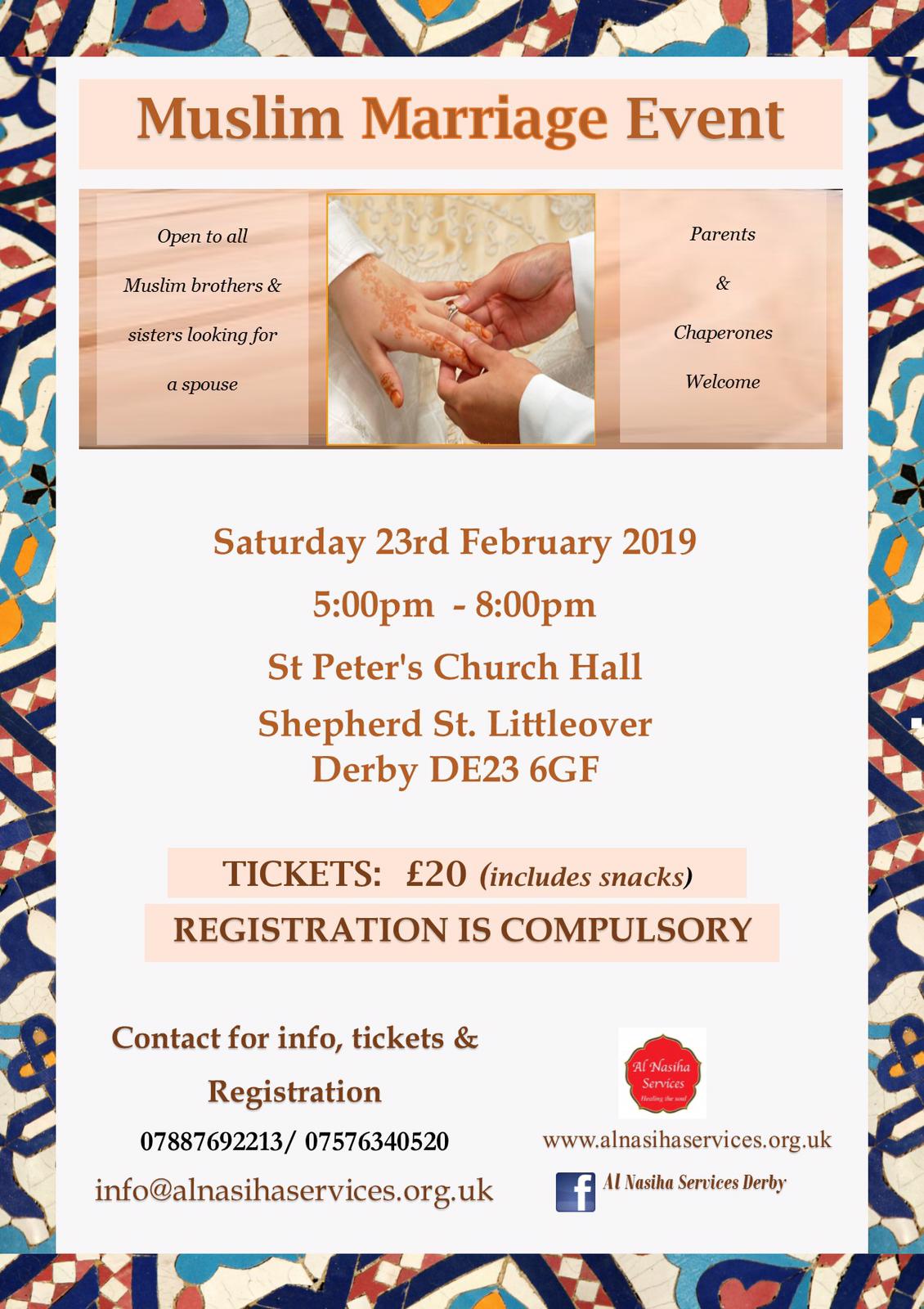 MUSLIM MARRIAGE EVENT